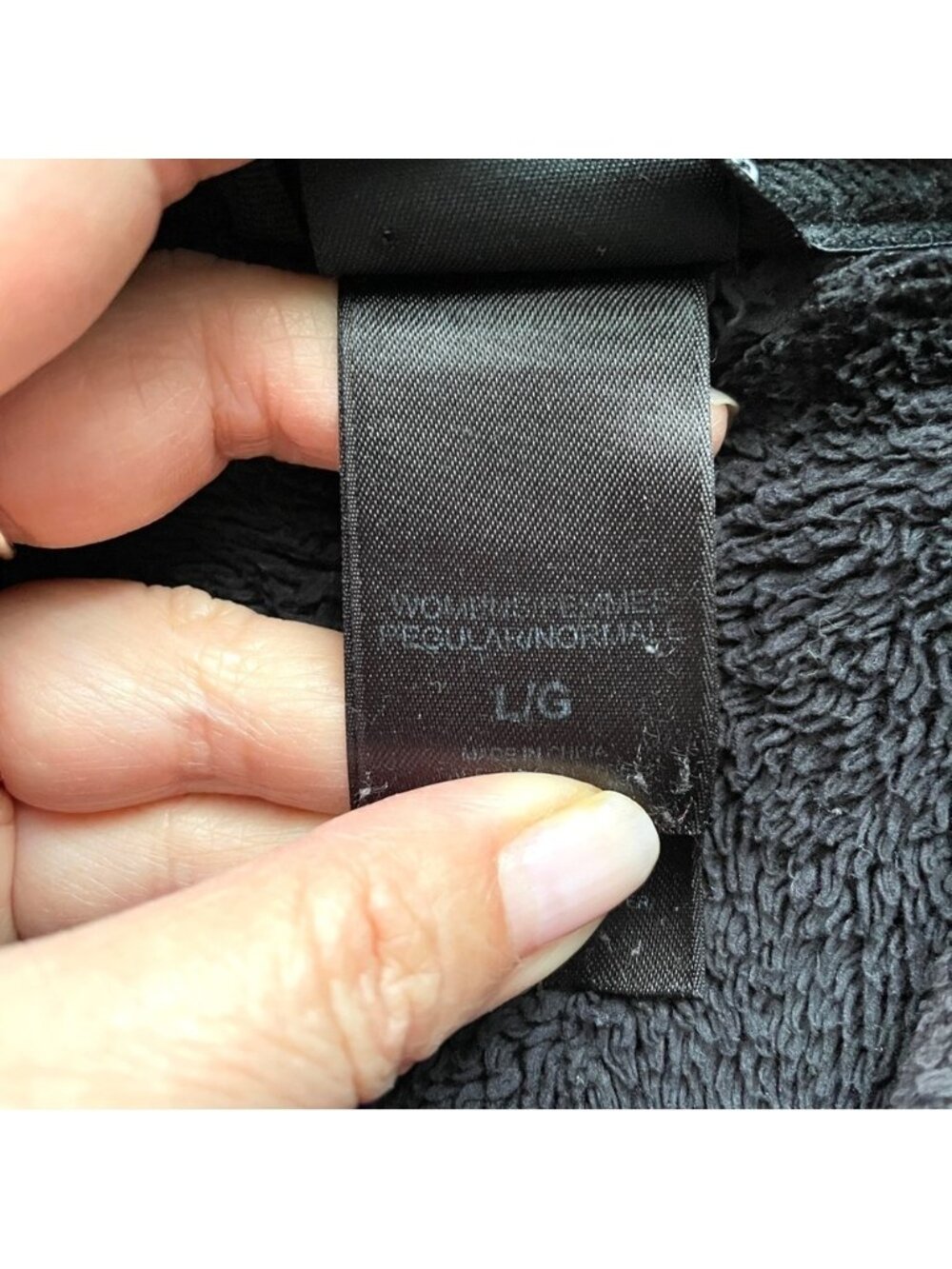 The North Face Black Osito Full Zip Fleece Jacket - Large - Picture 9 of 13